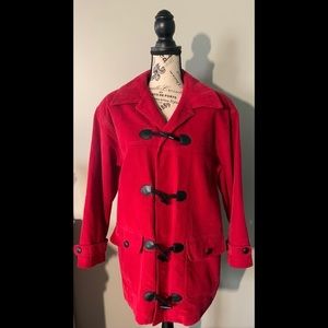 Vintage Jantzen Red Corduroy Jacket With